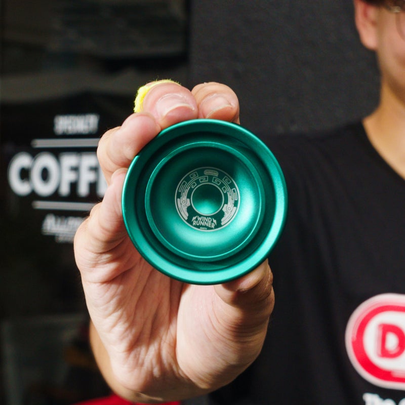 Duncan Toys Windrunner Yo-Yo [Blue] - Unresponsive Pro Level Aluminum Yo-Yo with Double Rim, Concave Bearing, SG Sticker Response - Image 4